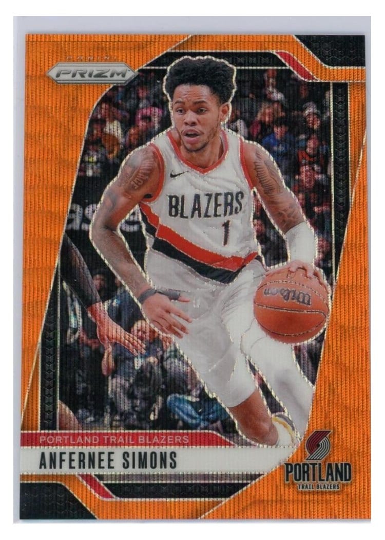 2024-25 Panini Prizm Base Set Anfernee Simons #45 card