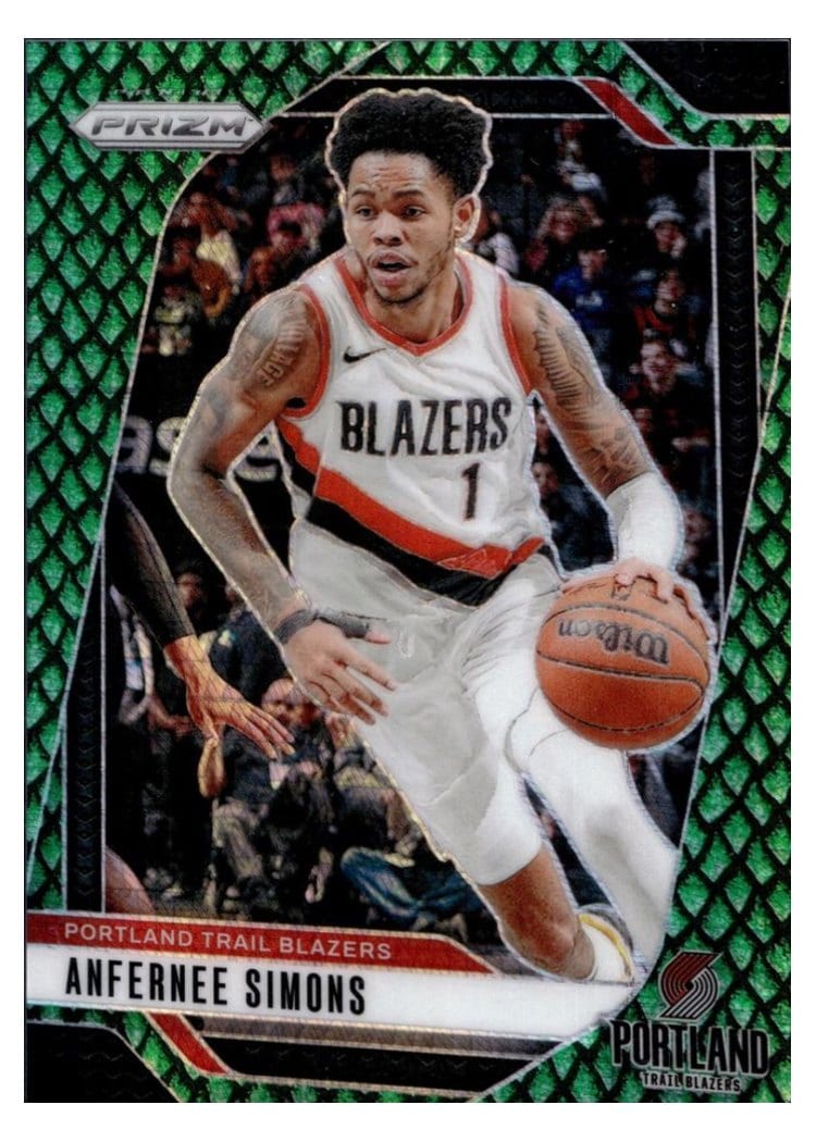 2024-25 Panini Prizm Base Set Anfernee Simons #45 card