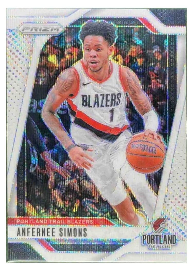 2024-25 Panini Prizm Base Set Anfernee Simons #45 card