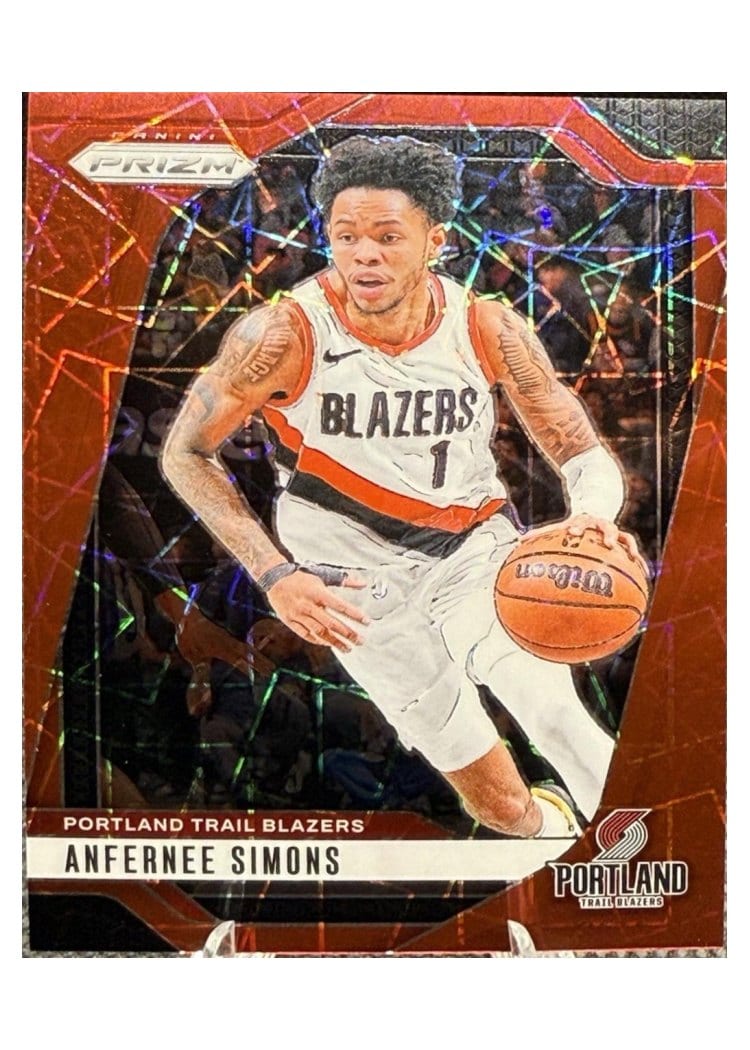 2024-25 Panini Prizm Base Set Anfernee Simons #45 card