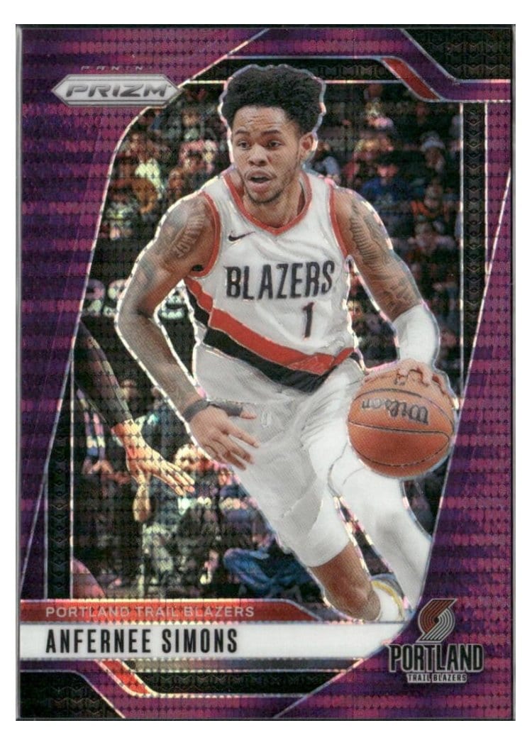 2024-25 Panini Prizm Base Set Anfernee Simons #45 card