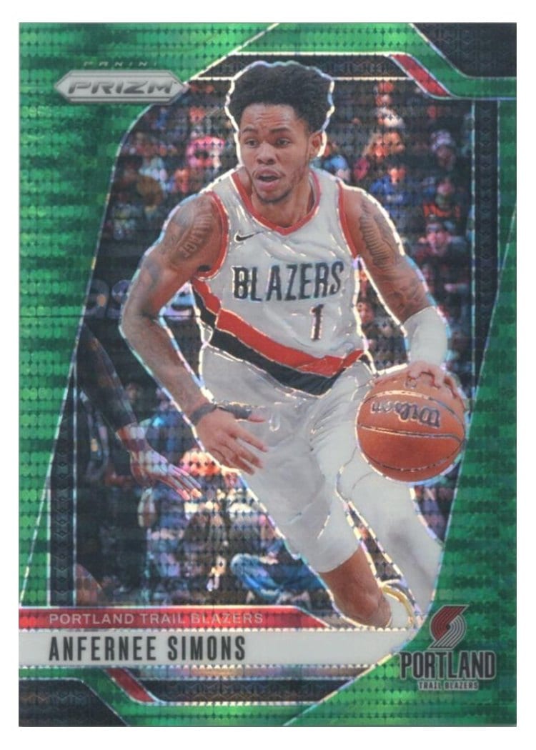 2024-25 Panini Prizm Base Set Anfernee Simons #45 card