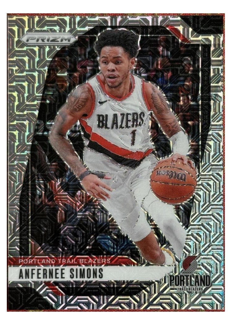 2024-25 Panini Prizm Base Set Anfernee Simons #45 card