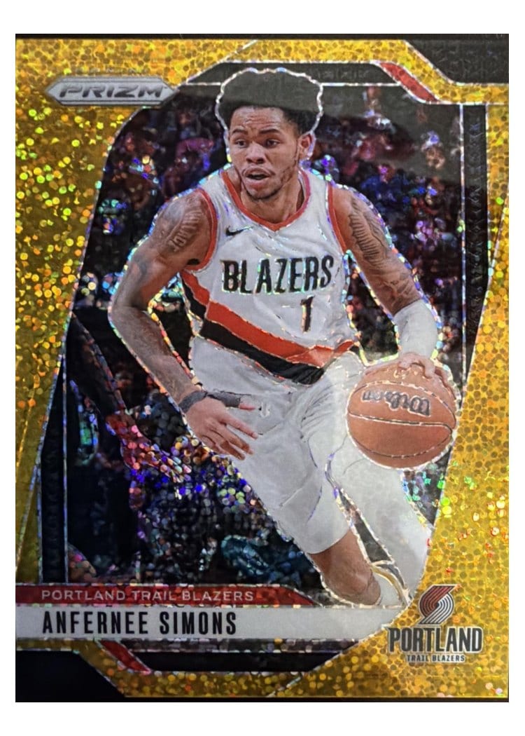 2024-25 Panini Prizm Base Set Anfernee Simons #45 card