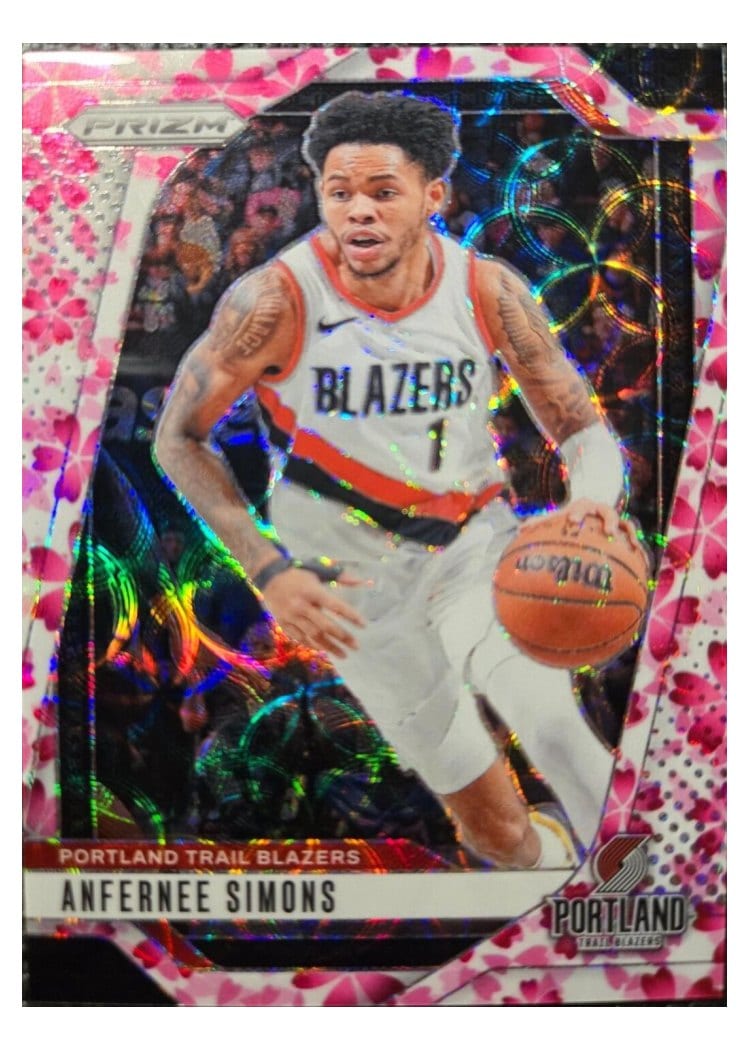 2024-25 Panini Prizm Base Set Anfernee Simons #45 card