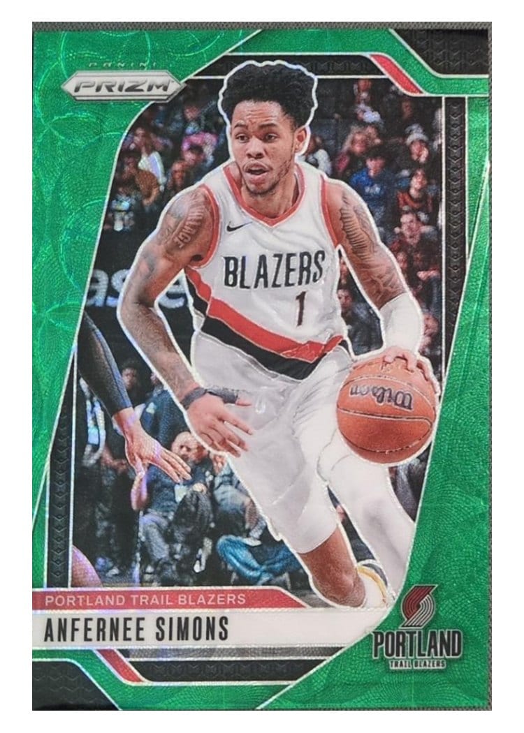 2024-25 Panini Prizm Base Set Anfernee Simons #45 card