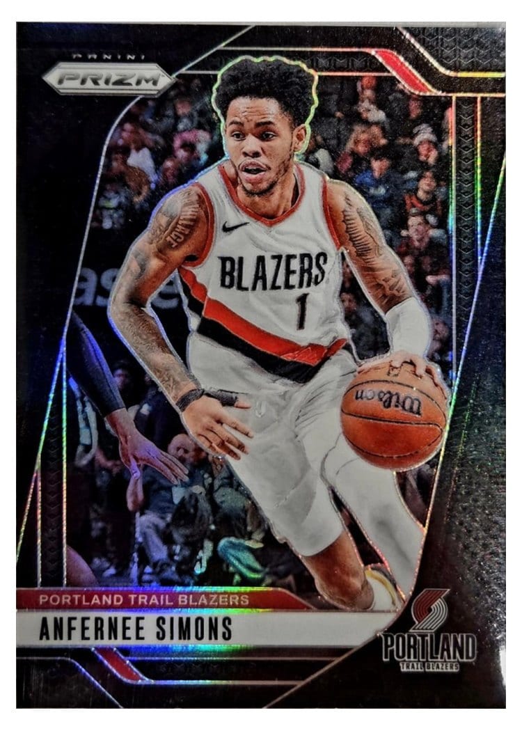 2024-25 Panini Prizm Base Set Anfernee Simons #45 card