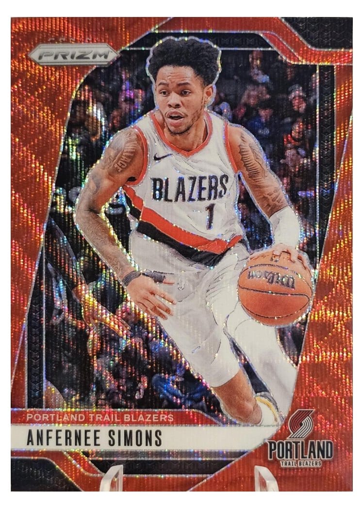 2024-25 Panini Prizm Base Set Anfernee Simons #45 card
