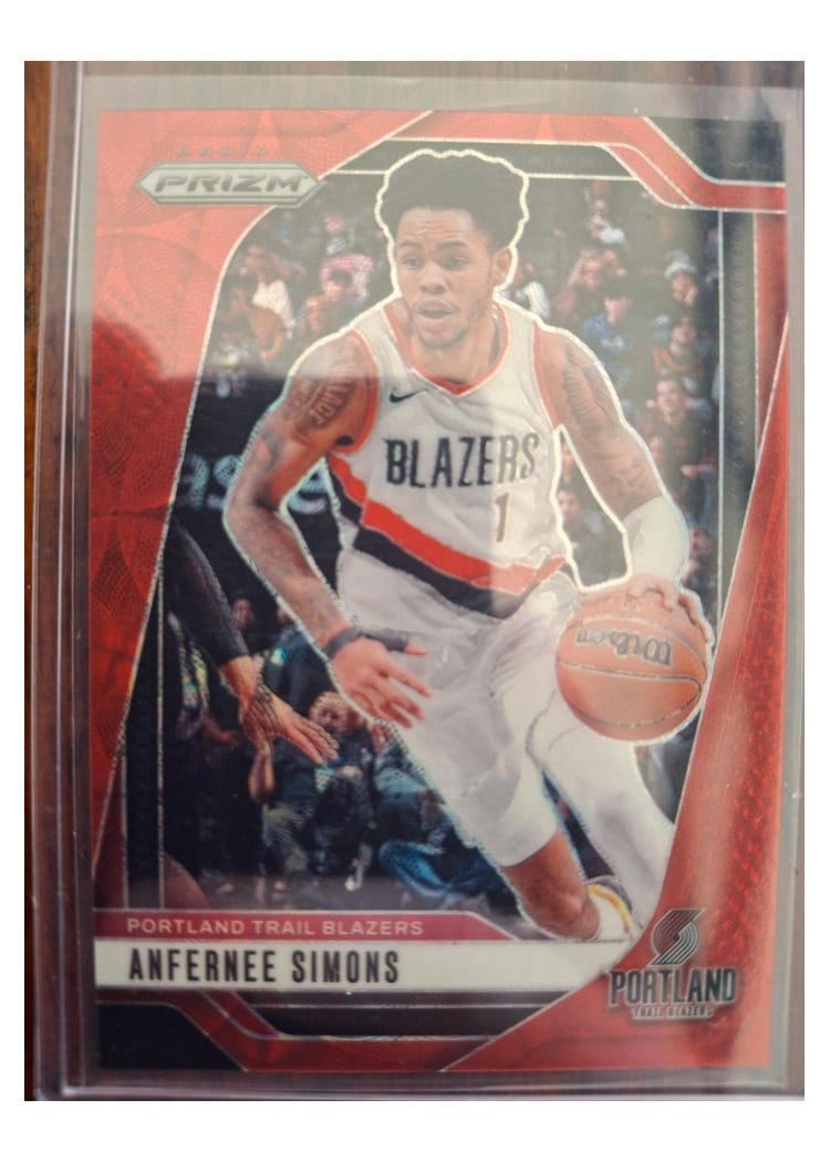 2024-25 Panini Prizm Base Set Anfernee Simons #45 card