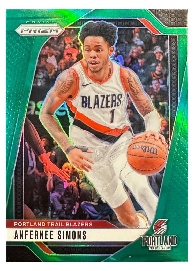 2024-25 Panini Prizm Base Set Anfernee Simons #45 card