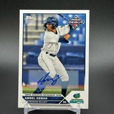 2023 Topps Pro Debut Autographs Angel Genao #PD-141 card