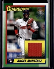 2025 Topps 1990 Topps Baseball Relics Series Two Angel Martínez #90R2-AM card