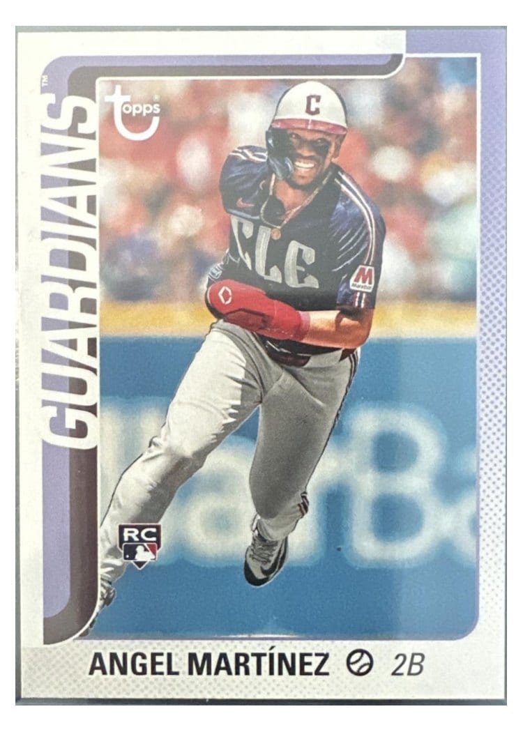 2025 Topps Base Set Angel Martinez #27 card