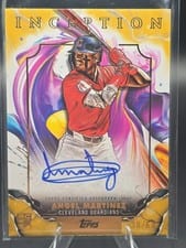 2025 Topps Inception Rookie & Emerging Stars Autographs Angel Martínez #RESA-AM card