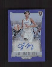 2024 Panini Prizm WNBA Throwback Signatures Angel McCoughtry #TB-AM