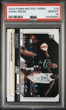 2024 Panini Instant WNBA Base Set Angel Reese #14 card
