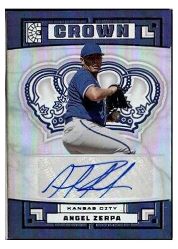 2022 Panini Capstone Crown Autographs Angel Zerpa #C-AZ card