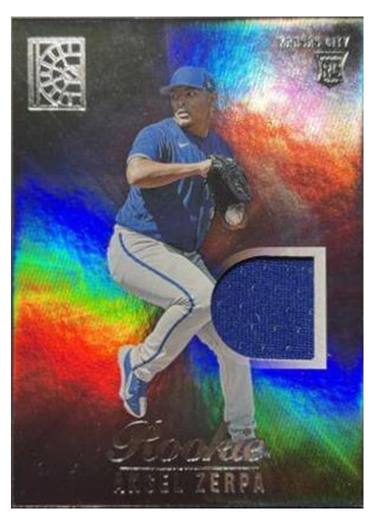 2022 Panini Capstone Rookie Materials Angel Zerpa #RM-AZ card