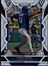 2022 Panini Chronicles Certified Autographs Angel Zerpa #30 card
