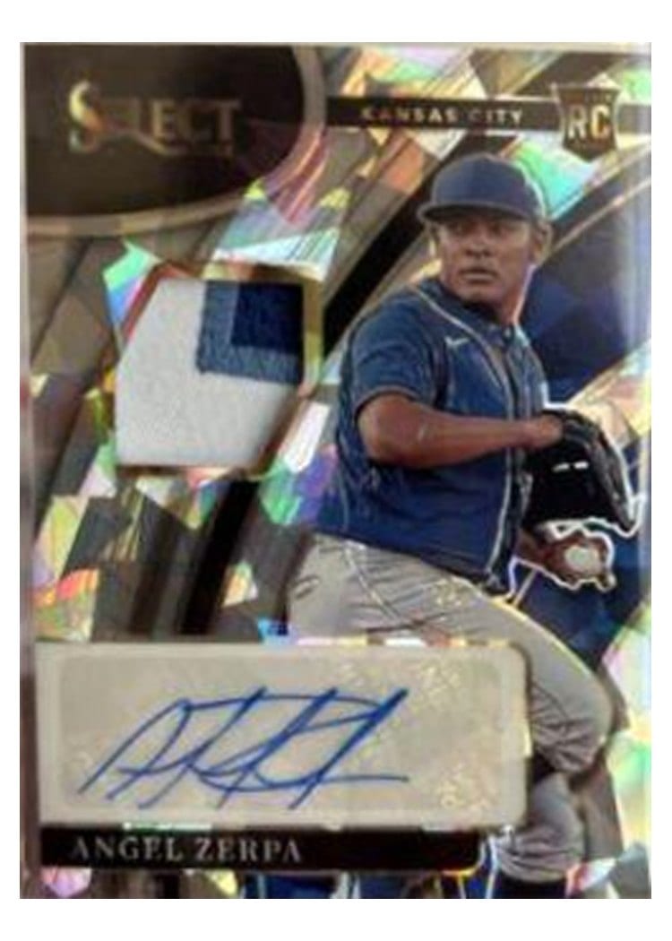 2022 Panini Select Rookie Jersey Autographs Angel Zerpa #RJA-AZ card