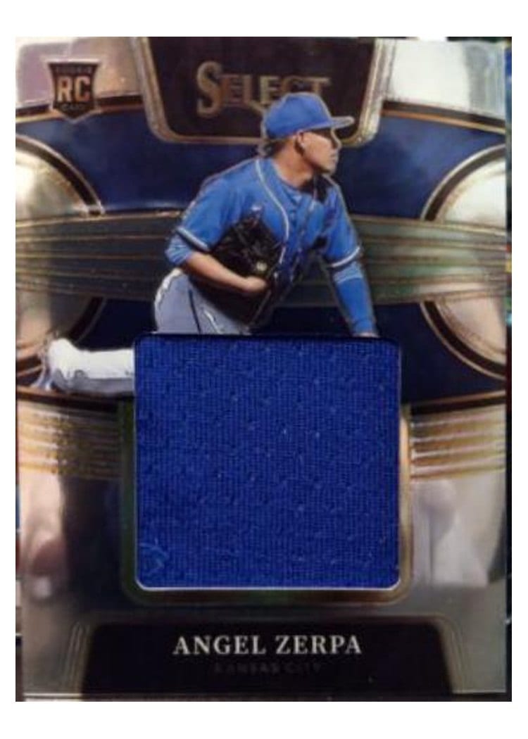 2022 Panini Select Rookie Jumbo Swatch Angel Zerpa #RJS-AZ card