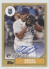 2022 Topps Update 1987 Topps Autographs Angel Zerpa #87BA-AZ card