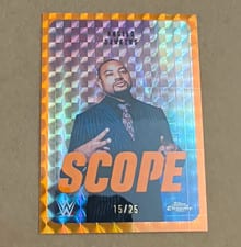 2026 Topps Chrome WWE Scope Angelo Dawkins #SCO-13