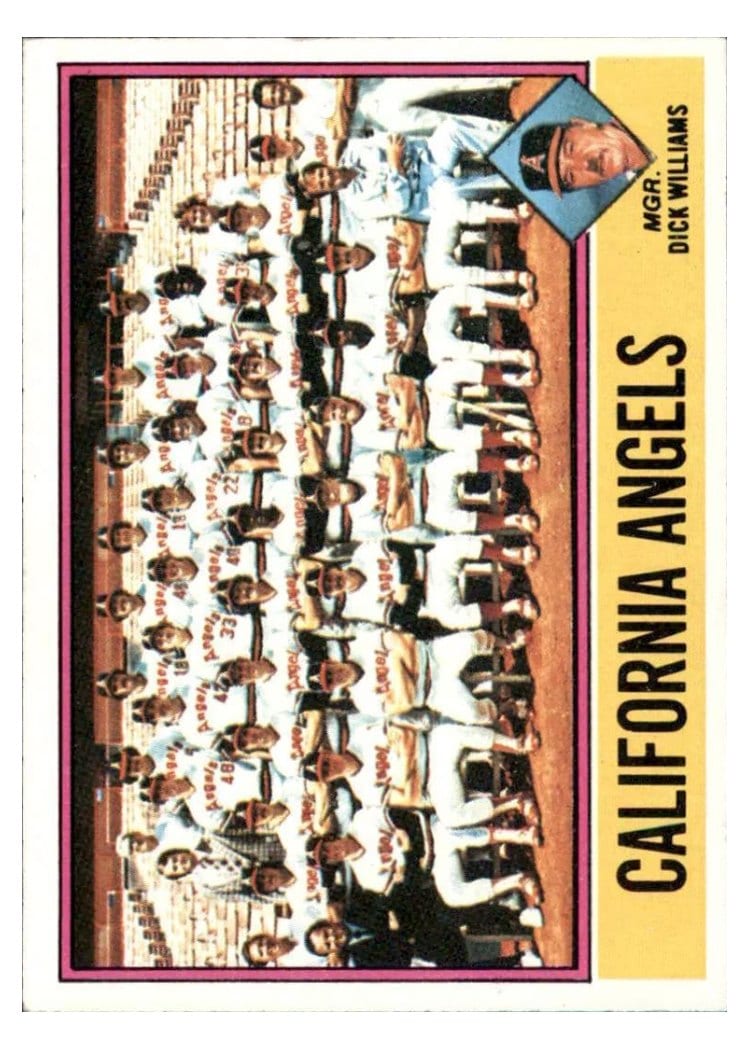 1976 Topps Angels Team #304 card