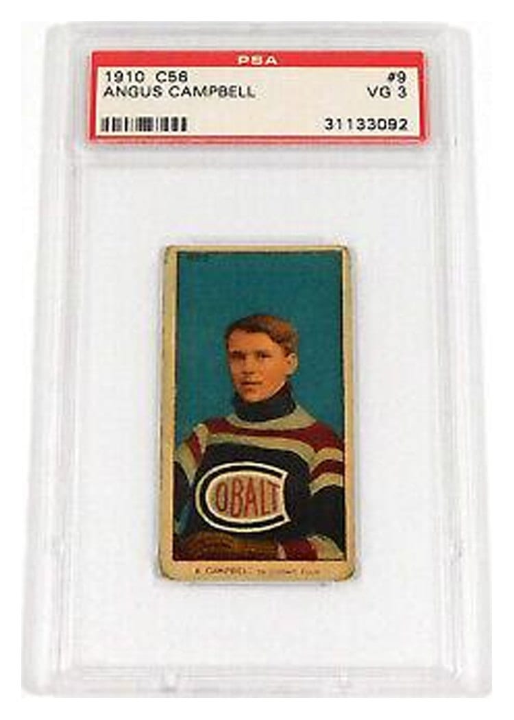 1910 C56 Angus Campbell #9 card