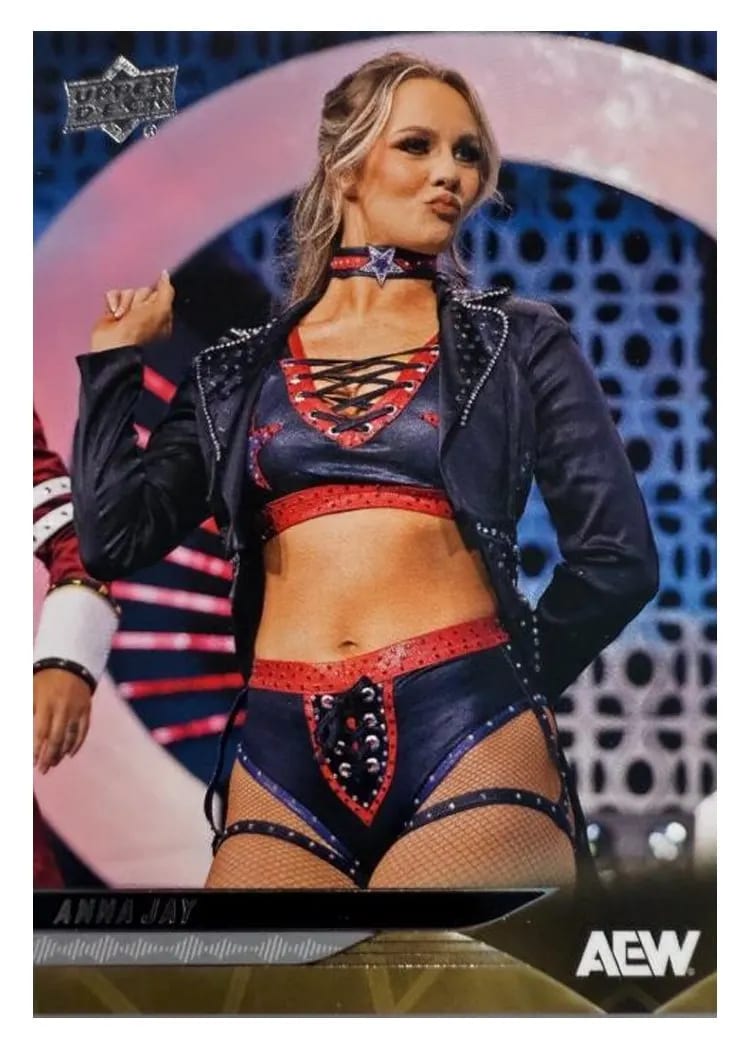 2025 Upper Deck AEW Anna Jay #6 card