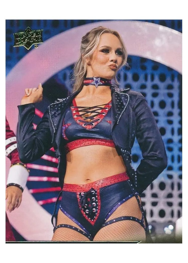 2025 Upper Deck AEW Anna Jay Gold #6 card