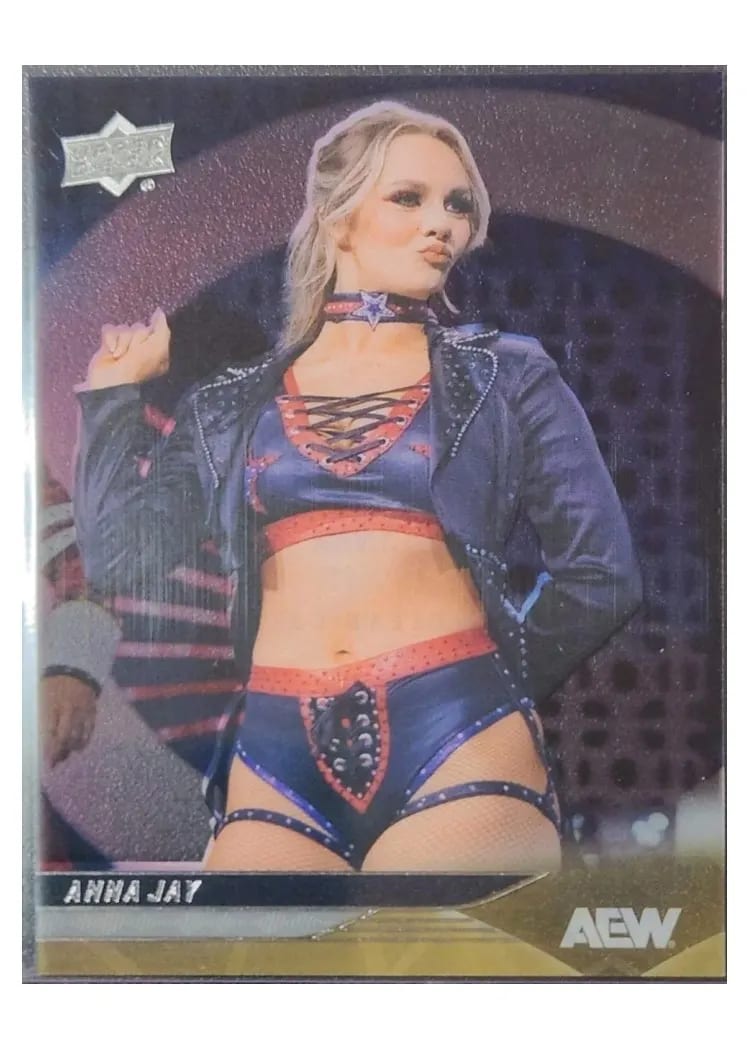 2025 Upper Deck AEW Anna Jay Clear Cut #6 card