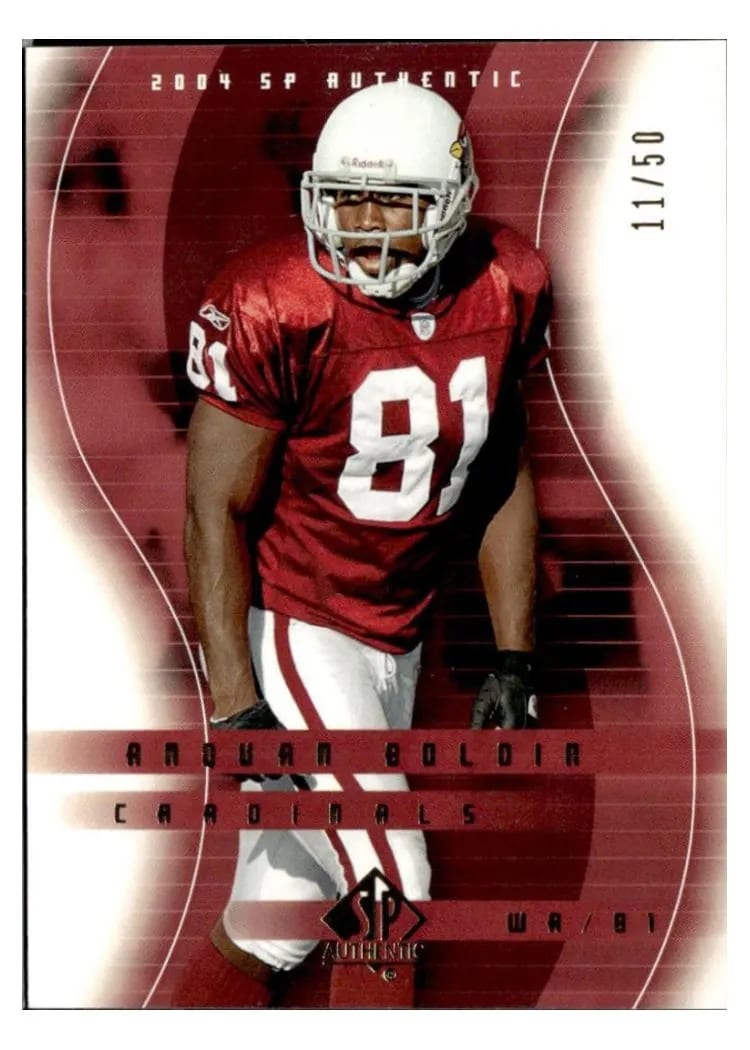 2004 SP Authentic Anquan Boldin #2 card