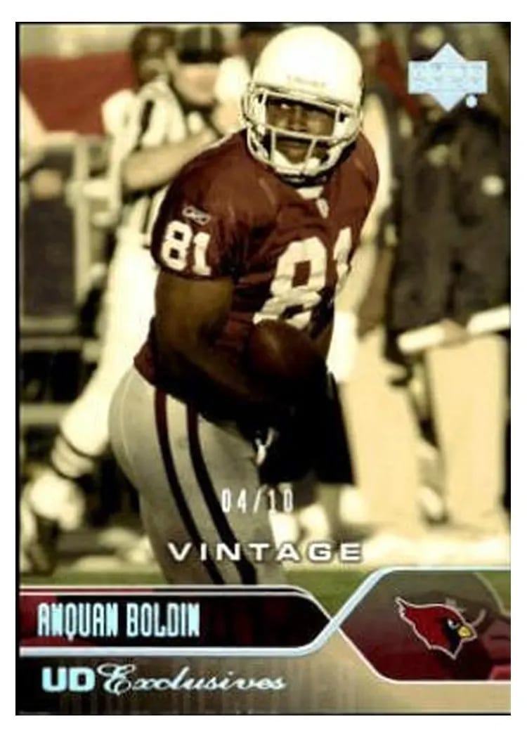 2004 Upper Deck Anquan Boldin #1 card