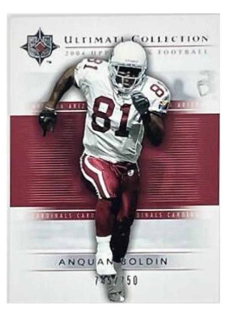 2004 Upper Deck Ultimate Collection Anquan Boldin #2 card