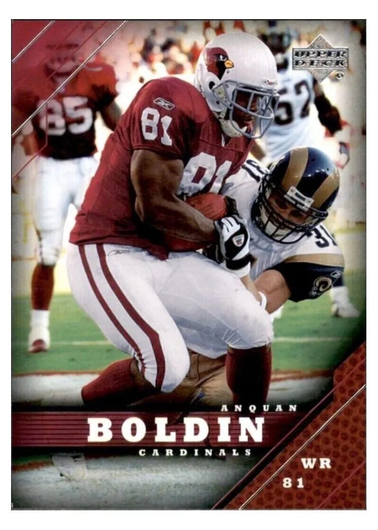 2005 Upper Deck Anquan Boldin #2 card