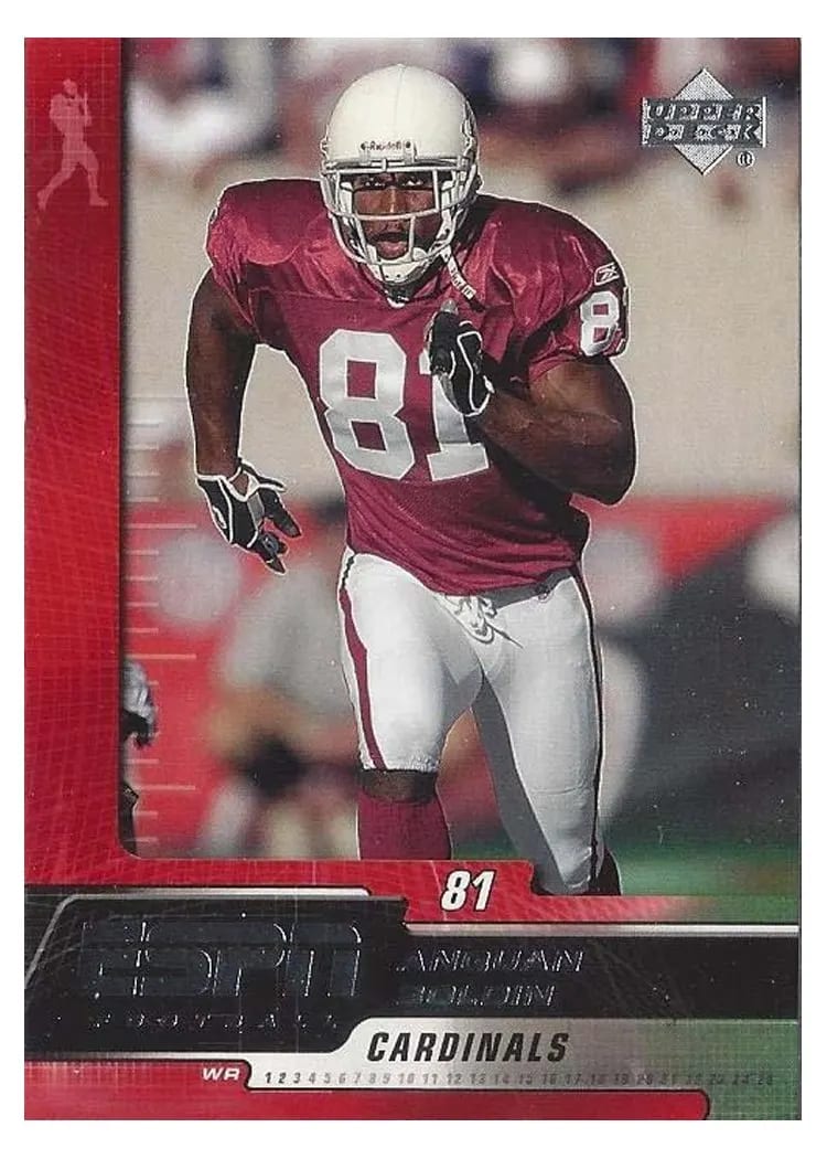 2005 Upper Deck ESPN Anquan Boldin #2 card