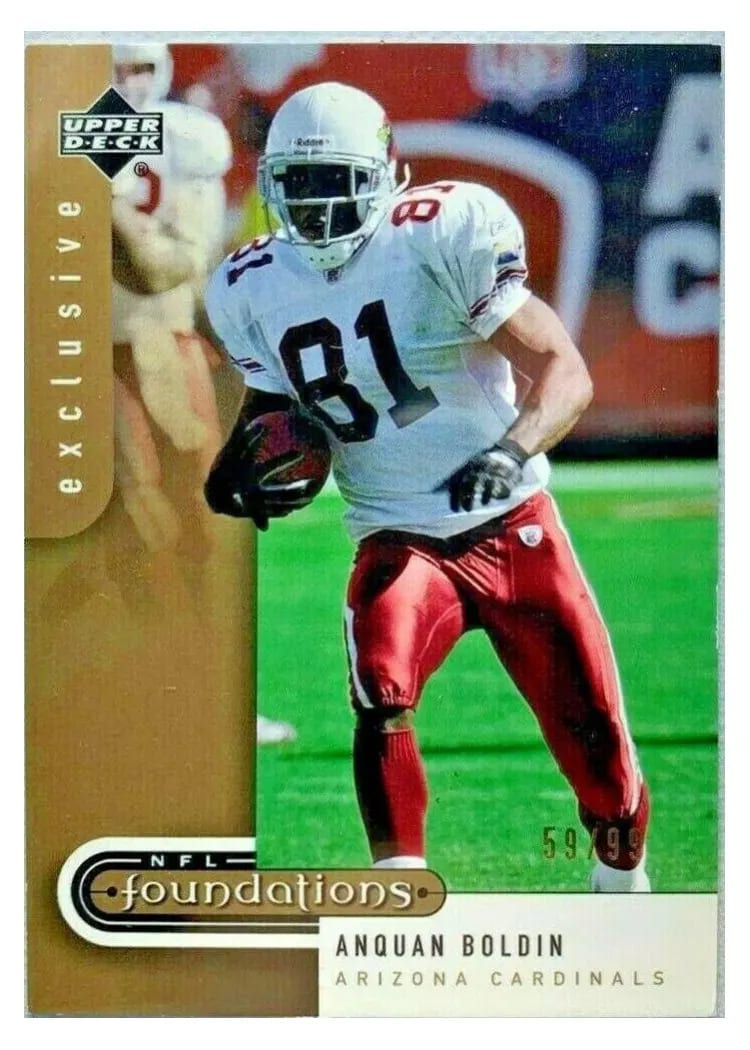 2005 Upper Deck Foundations Anquan Boldin #2 card