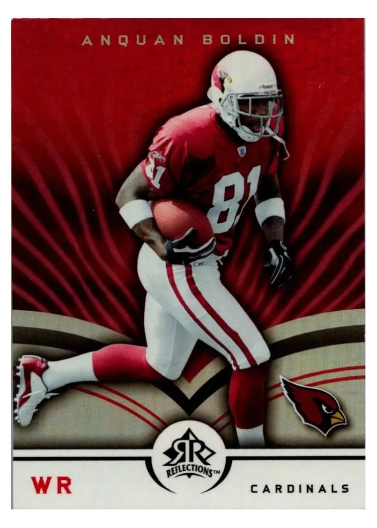 2005 Upper Deck Reflections Anquan Boldin #2 card
