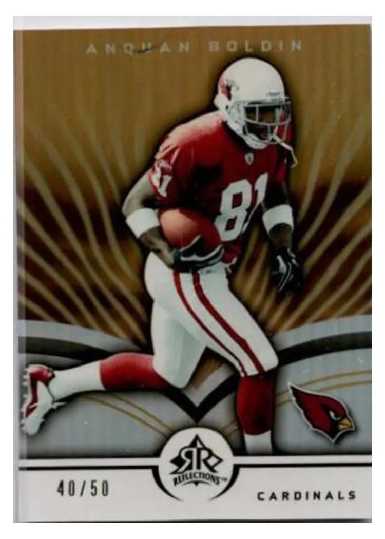 2005 Upper Deck Reflections Anquan Boldin #2 card