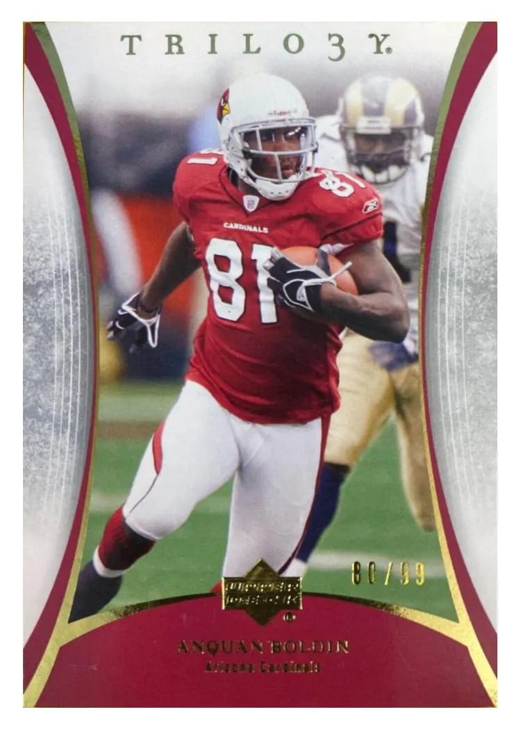 2007 Upper Deck Trilogy Anquan Boldin #2 card