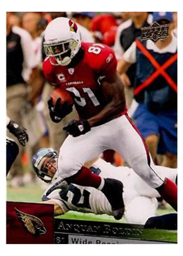 2009 Upper Deck Anquan Boldin #4 card