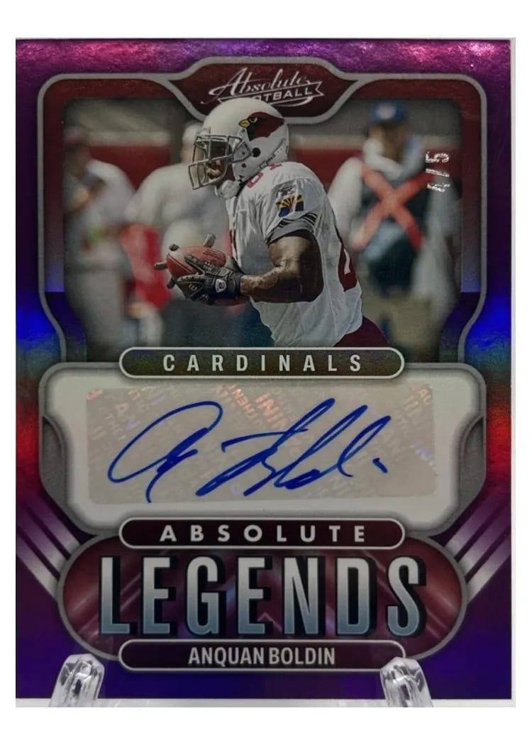 2022 Panini Absolute Absolute Legends Anquan Boldin #AL-AB card