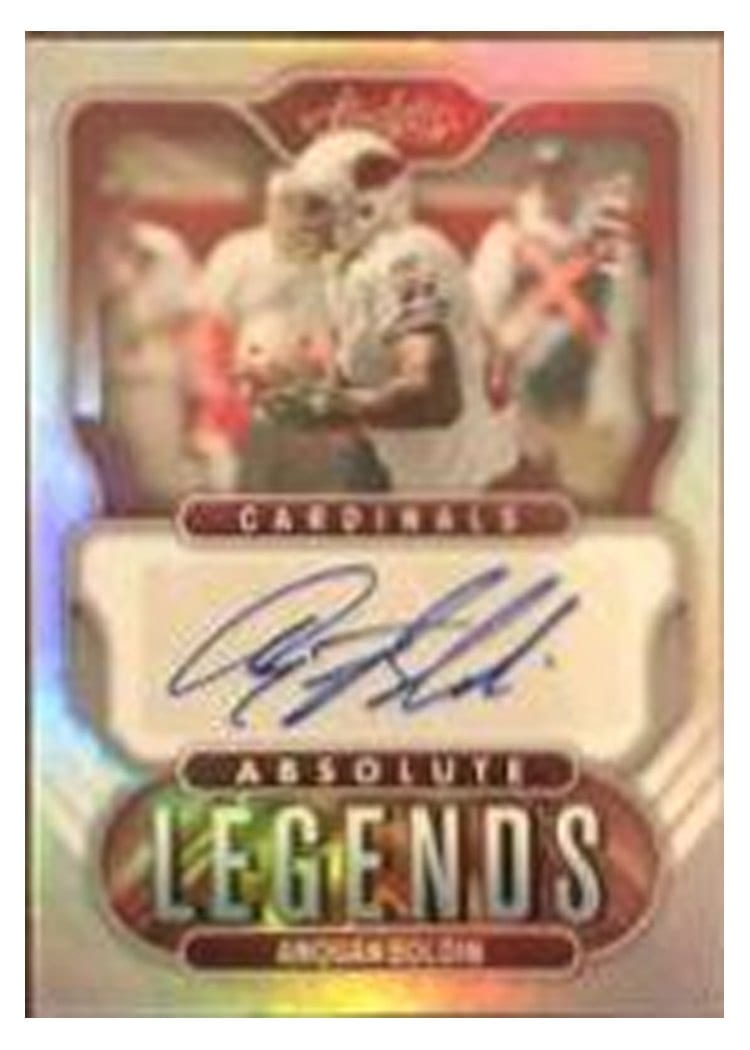 2022 Panini Absolute Absolute Legends Anquan Boldin #AL-AB card