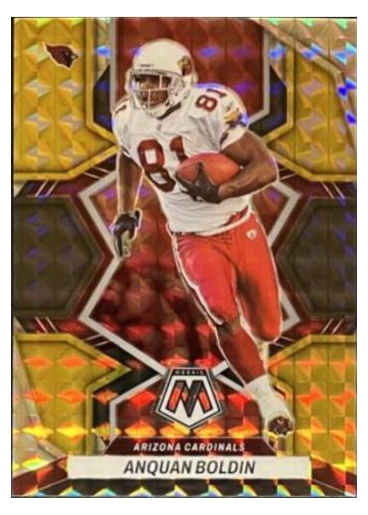 2022 Panini Mosaic Base Set Anquan Boldin #6 card