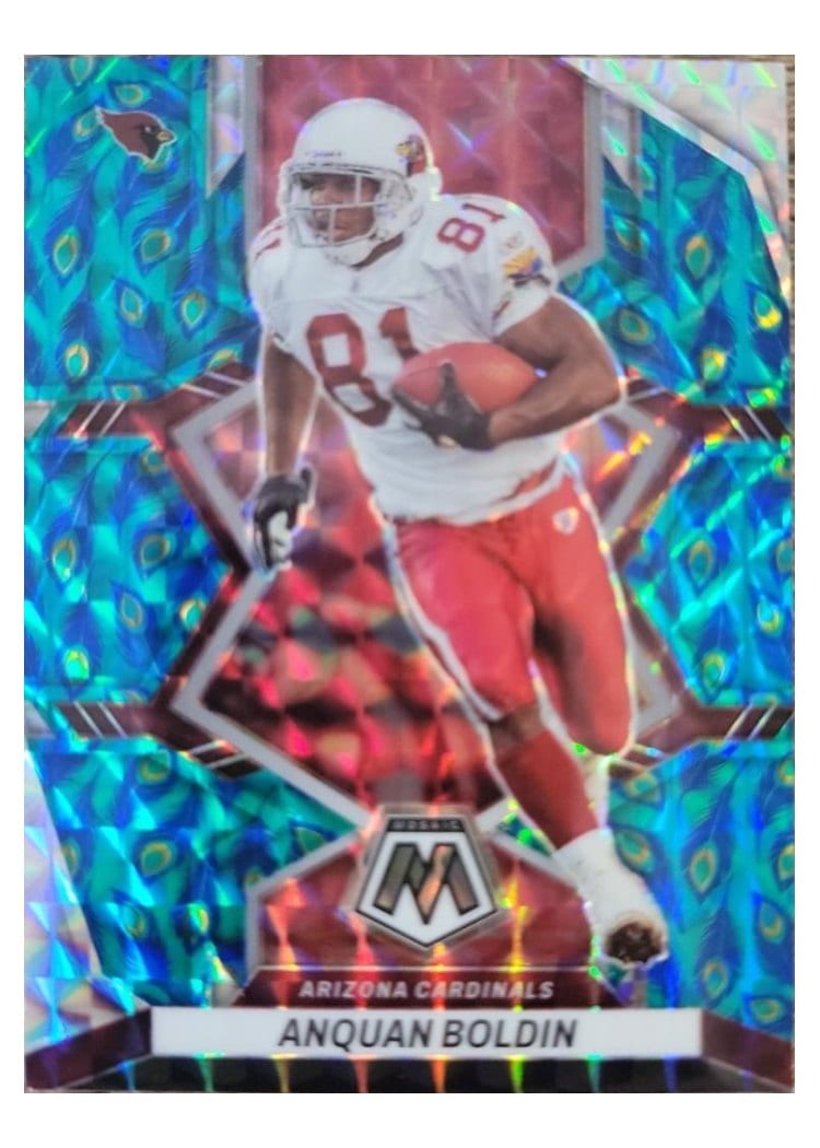 2022 Panini Mosaic Base Set Anquan Boldin #6 card