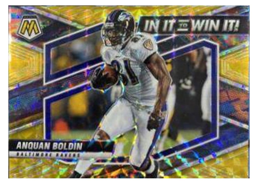 2022 Panini Mosaic Base Set Anquan Boldin #6 card