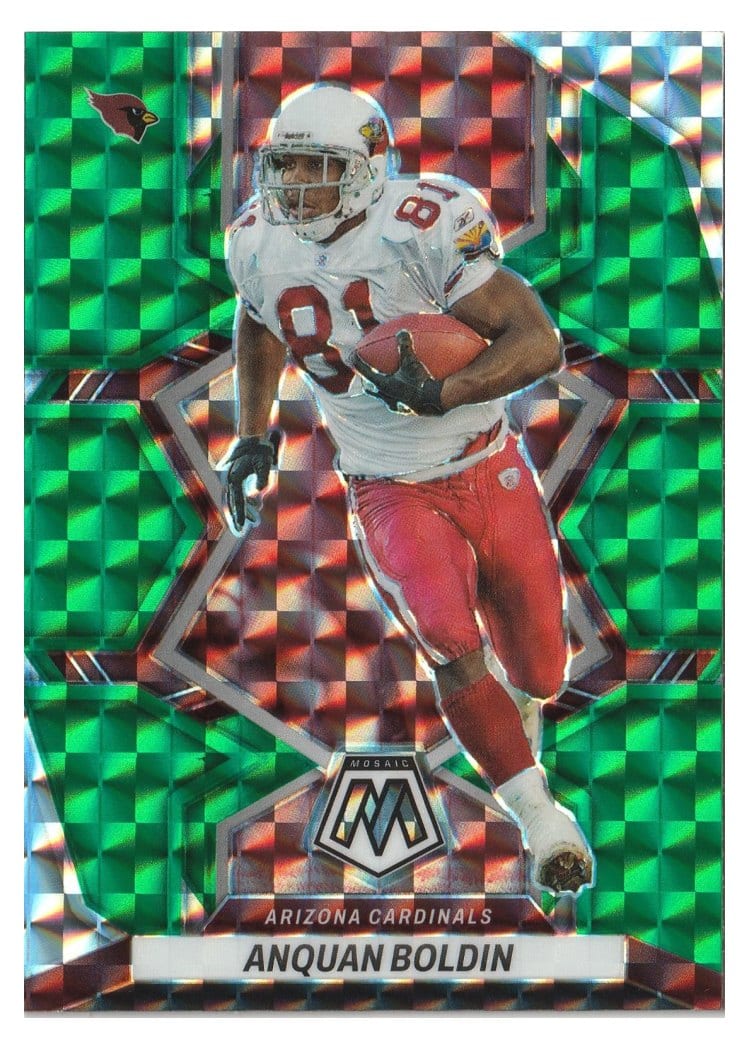 2022 Panini Mosaic Base Set Anquan Boldin #6 card