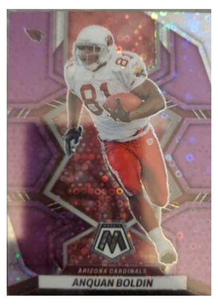 2022 Panini Mosaic Base Set Anquan Boldin #6 card
