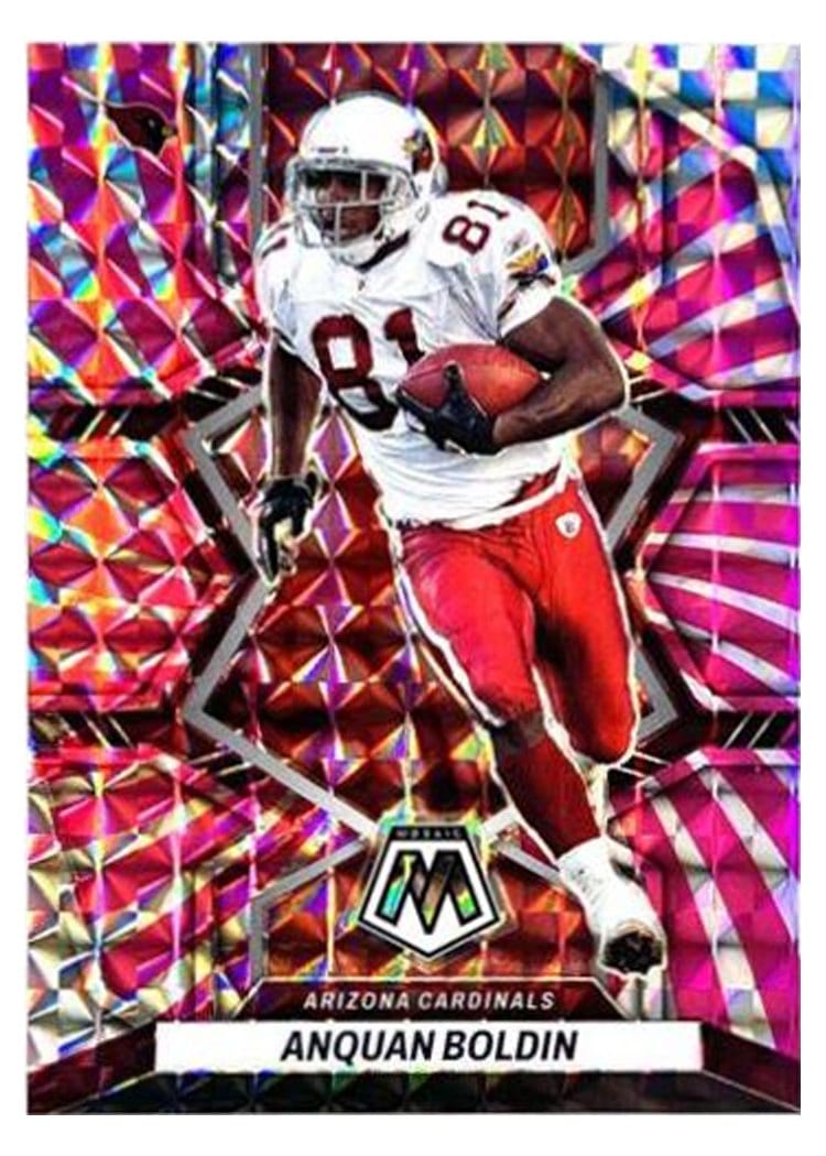 2022 Panini Mosaic Base Set Anquan Boldin #6 card